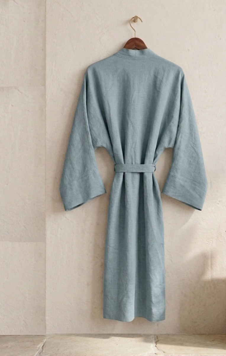 kimono odcień morski