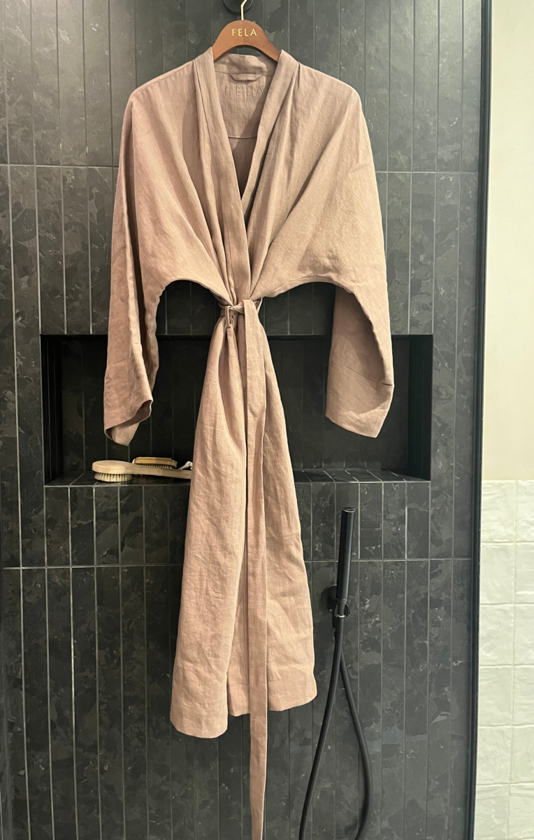 kimono ETHER mocha mousse