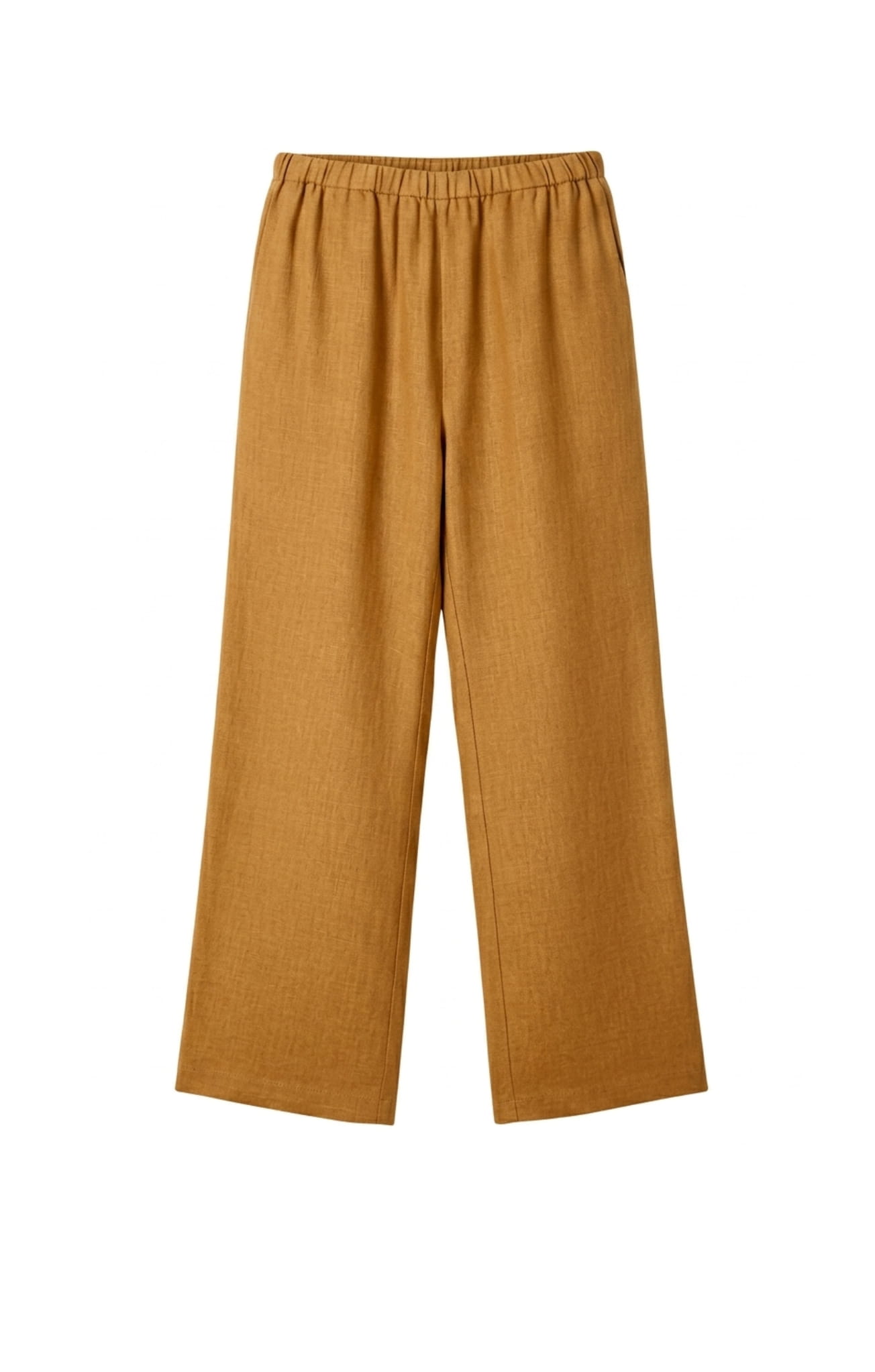 spodnie odcień curry