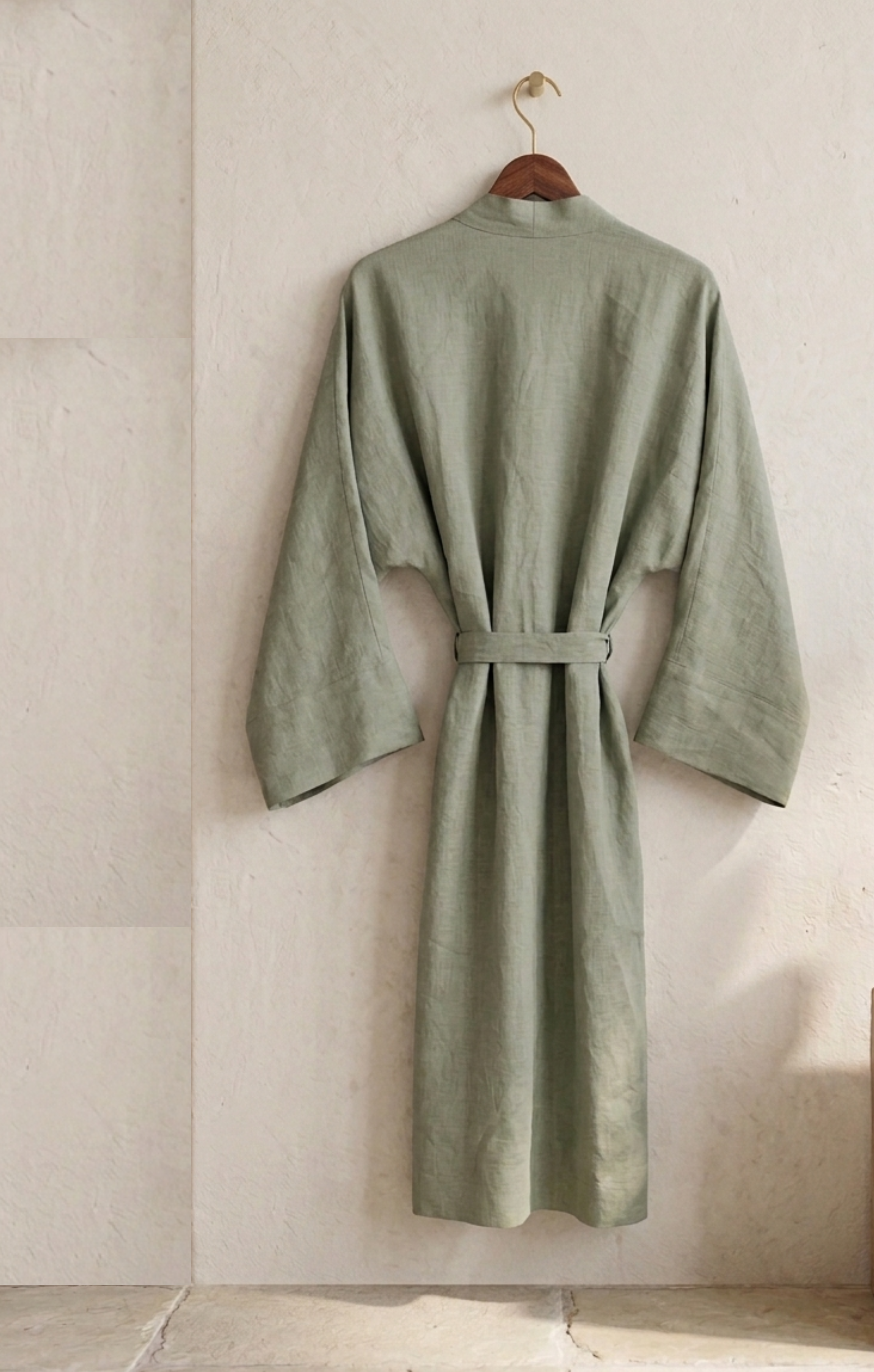 kimono odcień  szałwiowy